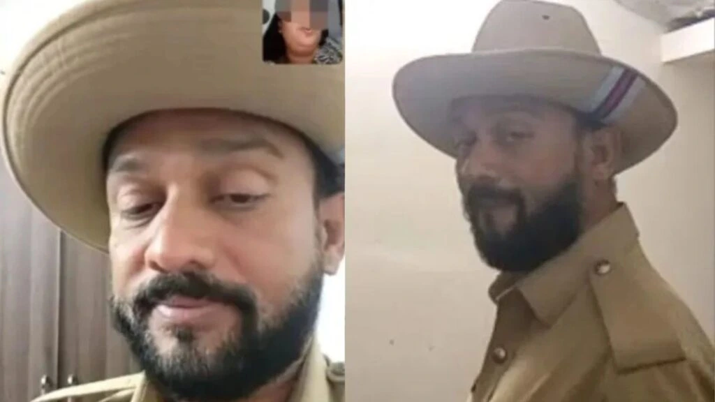 ಕಸ್ಟಡಿಯಲ್ಲಿರುವಾಗಲೇ ಪೊಲೀಸ್ ಸಮವಸ್ತ್ರ ಧರಿಸಿ ವಿಡಿಯೋ ಕಾಲ್ ಮಾಡಿದ ಕಳ್ಳ: ಕಾನ್ಸ್ಟೇಬಲ್ ಅಮಾನತು